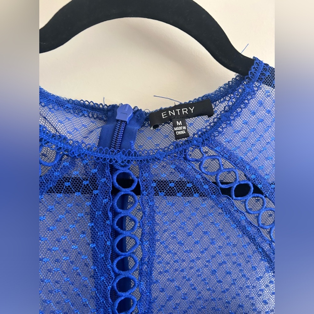 Blue jumper size medium